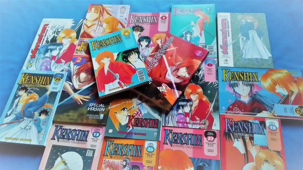 Rurouni Kenshin collezione manga e romanzi Rurouni Kenshin collezione manga e romanzi
